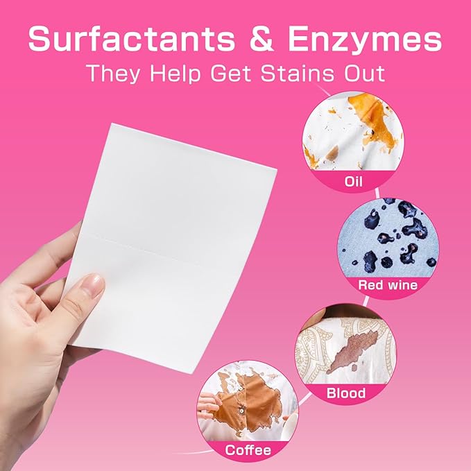 Soulink Magnolia Laundry Detergent Sheets 240 Loads - Eco-Friendly, Plant-Based, Hypoallergenic, No Plastic Jug