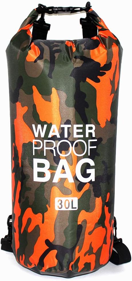 Waterproof Dry Bag 2L/5L/10L/15L/20L/30L, Roll Top Sack Keeps Gear Dry for Kayaking, Rafting, Boating, Swimming, Camping, Hiking, Beach, Fishing with Free Waterproof Phone Case