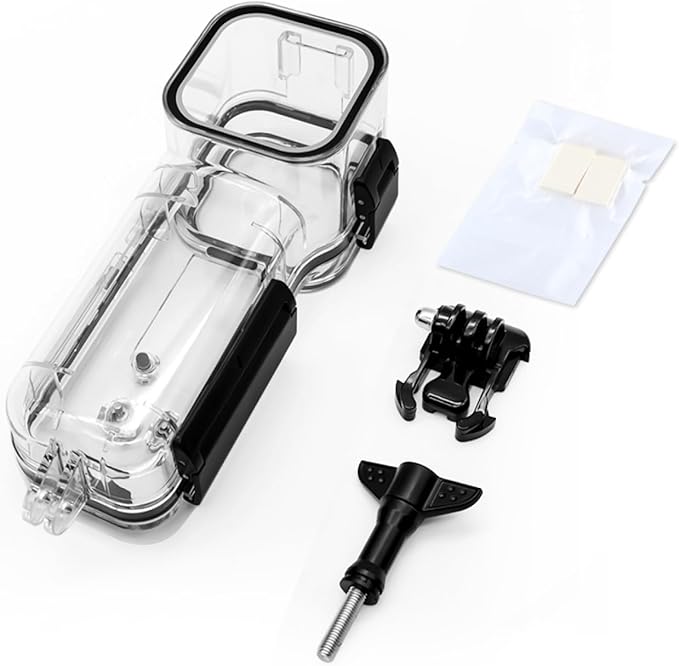 PULUZ 45M/147FT Diving Case for DJI Osmo Pocket 3 Underwater Waterproof Case Housing Shell for Osmo Pocket 3 Action Camera Protective Cover Accessories for Diving Surfing Swimming Skiing
