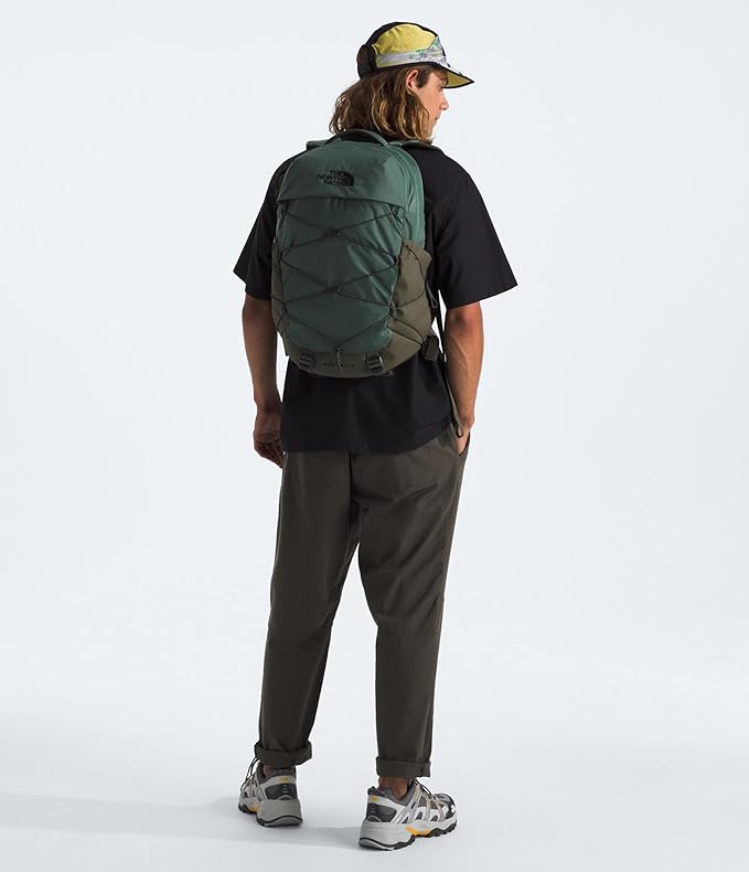 THE NORTH FACE Borealis Commuter Laptop Backpack | Water Repellent Finish, 16" Laptop Sleeve, Large Main Compartment for Everyday Carry, Duck Green/New Taupe Green, One Size