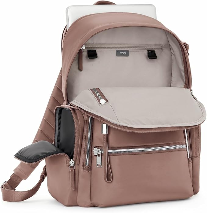 TUMI - Voyageur Celina Backpack - Travel Backpack for Women - For Business, Commute - Holds Up to 16" Laptop - Light Mauve