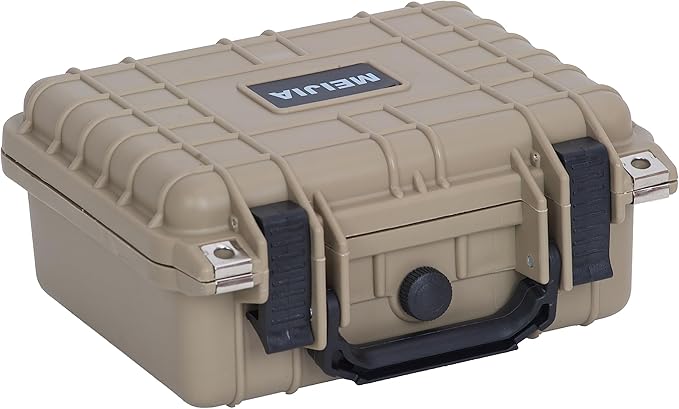 MEIJIA Portable All Weather IP67 Waterproof Protective Case,Hard Camera Case,Dry Case with Customizable Foam,Fit Use Of Drones,Camera,Equipments,10.62 x9.68x4.87inches