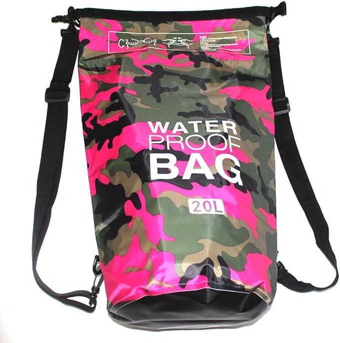 Waterproof Dry Bag 2L/5L/10L/15L/20L/30L, Roll Top Sack Keeps Gear Dry for Kayaking, Rafting, Boating, Swimming, Camping, Hiking, Beach, Fishing with Free Waterproof Phone Case