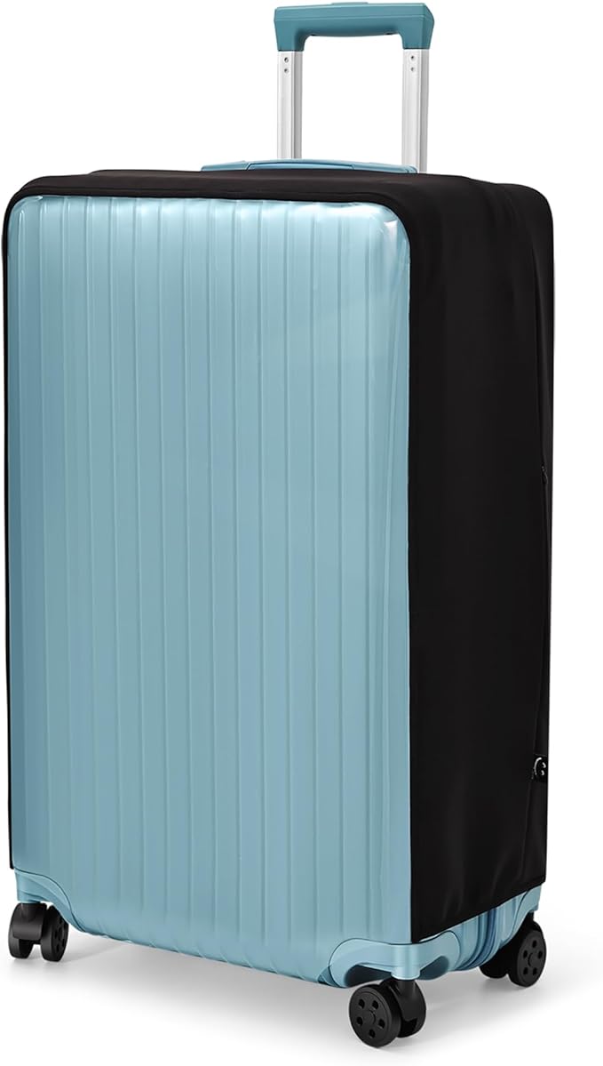Travelkin Clear Luggage Cover Protectors For Suitcase Transparent TPU Suitcase Cover Protector Fit 18-32 Inch Luggage