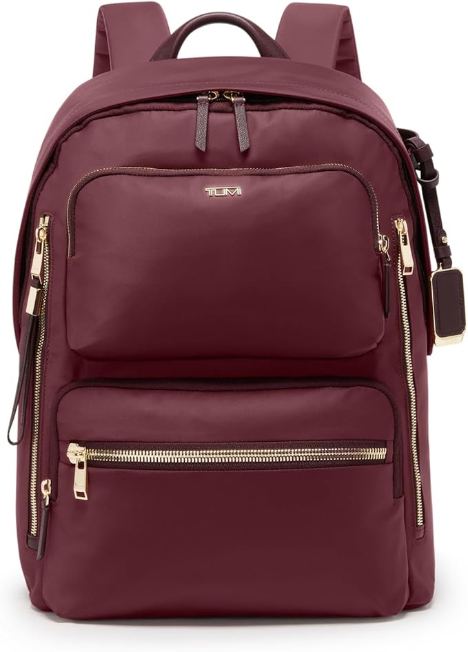 TUMI - Voyageur Montana Backpack - Stylish Travel Backpack for Women - For Business, Work - Fits up to 16" Laptops - Wine