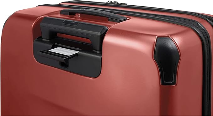 Victorinox Spectra 3.0 Expandable Medium Case - Modern Hardside Luggage - Rolling Suitcase with Spinner Wheels - Holds Travel Accessories - 81 Liters, Red