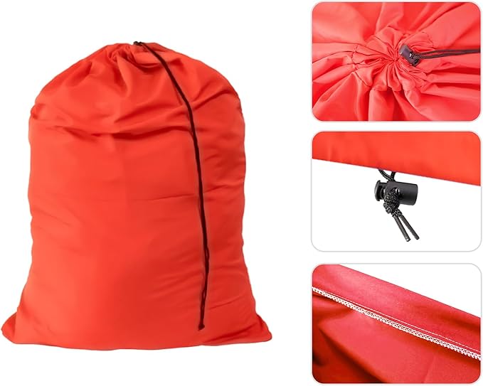 Extra Large Laundry Bag Travel Laundry Bags with Drawstring Closure Fit a Laundry Basket or Hamper for college dorm and apartment dwellers Machine Washable 30"x40" (Mixed Color 12 Pack)