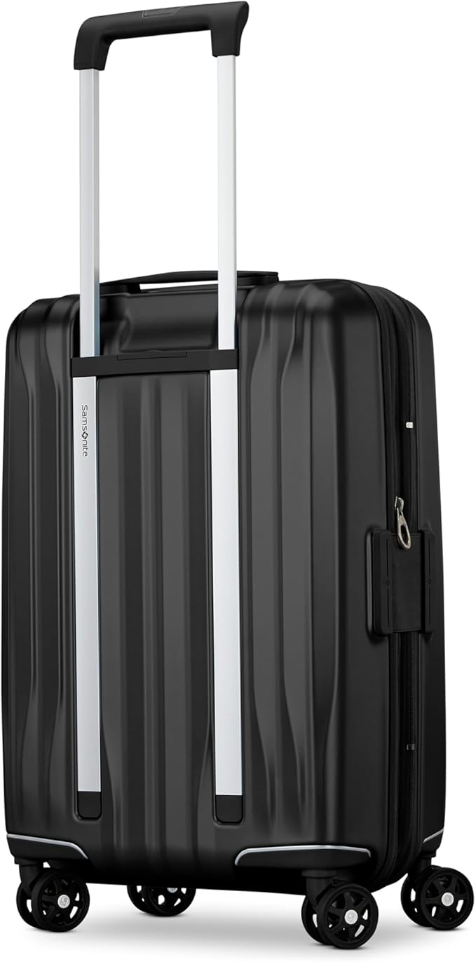 Samsonite UpLIFT Carry-On Hardside Luggage with Spinner Wheels - Airline-Approved, TSA Lock, Adjustable Handle System - Polycarbonate Hard Suitcase for Ultra Lightweight Travel - Phantom Black