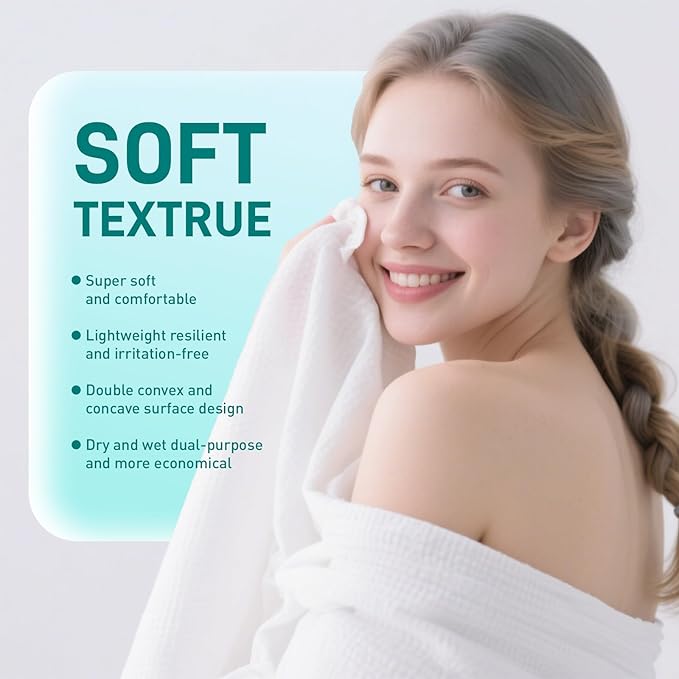 Disposable Bath Towels,Extra Large Beach Towels 30"X60", Camping Towels for Travel Hotel, Soft Quick Dry Shower Tissue for Body,Gym Sports,Beach (XL,20 Count)