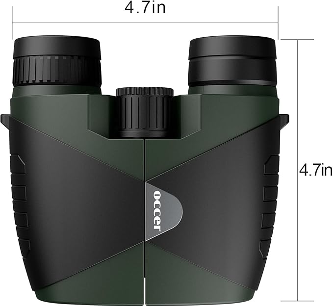 15x30 Compact Binoculars for Adults and Kids - Occer Large View High Powered Binoculars for Bird Watching - Lightweight Easy Focus Binocs with Low Light Vision for Hunting Cruise Ship Travel