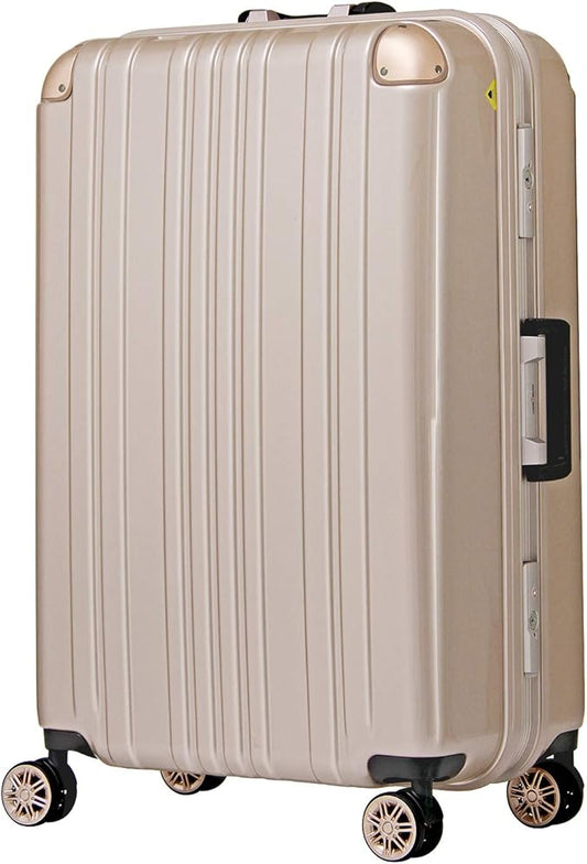 LEGEND WALKER Durable Aluminum Frame Hardside Luggage, 29-inch,ChampagneGold,5122-67-CGD