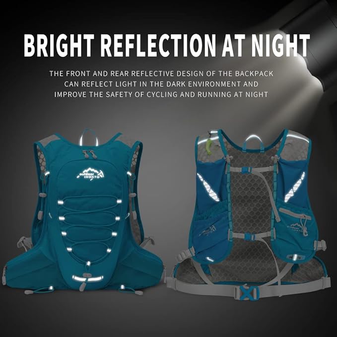 Running Hydration Vest for Men Women Water Backpack for Running 3L Running Hydration Pack for Trail Running Marathon Race Hiking