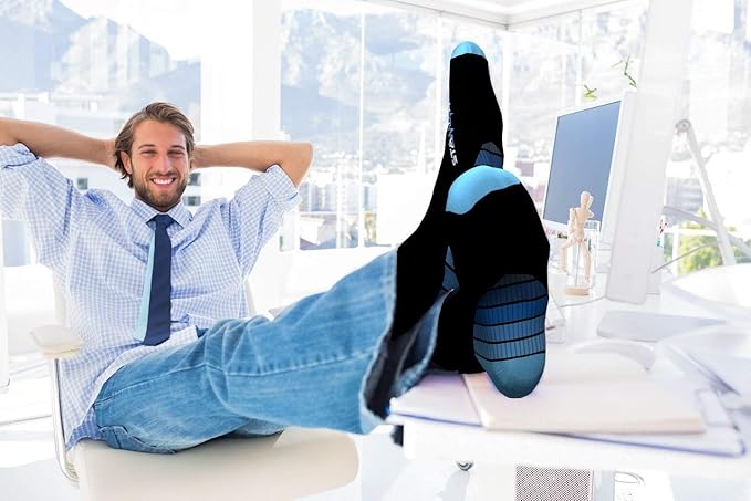 Physix Gear Compression Socks 20-30 mmHg - Men & Women - Running, Nurses, Shin Splints, Flight, Travel