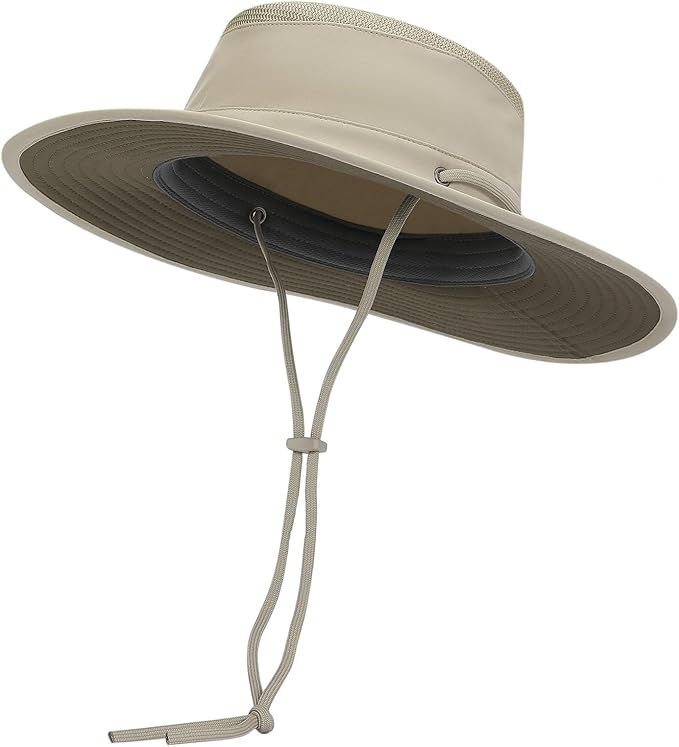Cimarron Wide Brim Safari Sun Hat for Women & Men – UPF 50+ Outdoor Fishing Hat | Hiking, Running Travel Sun Protection Hat