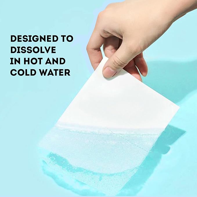 Eco Roots Laundry Detergent Sheets – 64 Loads Eco-Friendly Fresh Breeze Laundry Sheets, Travel Size, Biodegradable & Hypoallergenic – Zero-Waste Detergent Alternative