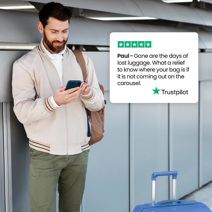 GEGO PRO GPS Tracker - Universal Tracking for Luggage, Vehicles, Trailers, Bike, Person | Real-Time GPS Tracking, WiFi, GSM & Bluetooth | Long Battery Life | Subscription Required