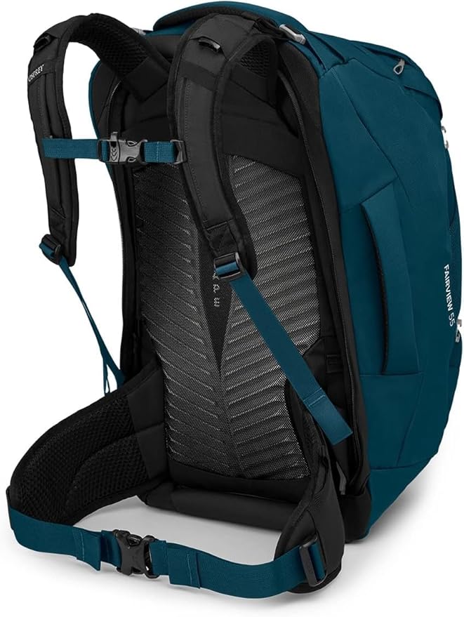Osprey Fairview 55L Women's Travel Backpack, Night Jungle Blue