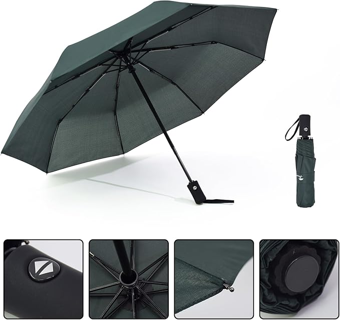 SY COMPACT Travel Umbrella Windproof Automatic Umbrellas Small Compact UV Sun Protection Factory Outlet Umbrella