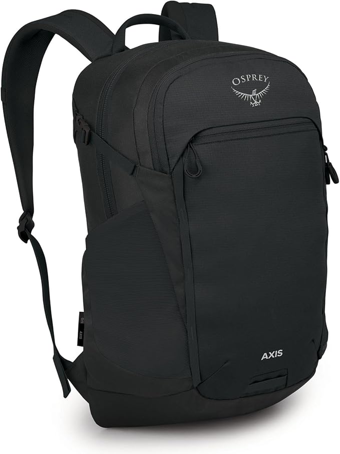 Osprey Axis Laptop Backpack – Sleek Everyday Pack with Laptop Sleeve, Water Bottle Pockets & Compression Straps
