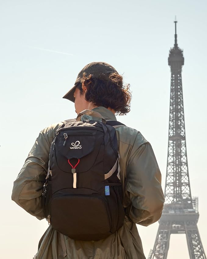 WATERFLY Small Lightweight Packable Backpack: 20l Ultra Light Foldable Travel Hiking Camping Daypack Day Pack for Man Woman