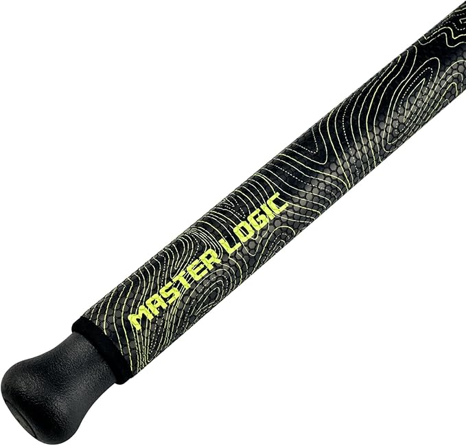 Monster Catfish Fishing Rod - 7' Medium Heavy, 1-Piece Glow in Dark Casting Rod, S-Glass & Carbon Graphite Blend, Durable EVA Foam Super Grip, Catfish Pole for Night Fishing