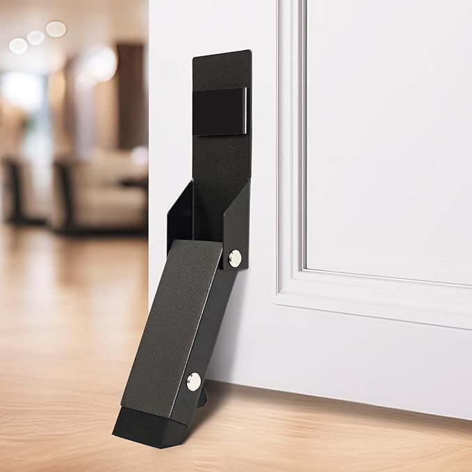 Door Stoppers, Kick Down Door Stop, Door Stopper for Bottom of Door, Suitable for Doors with a Gap Up to 3.5 Inches, Door Holder to Keep Door Open