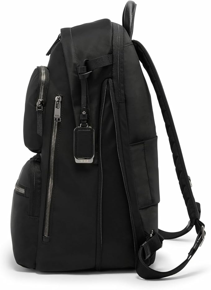 TUMI - Voyageur Montana Backpack - Stylish Travel Backpack for Women - For Business, Work - Fits up to 16" Laptops - Black/Gunmetal