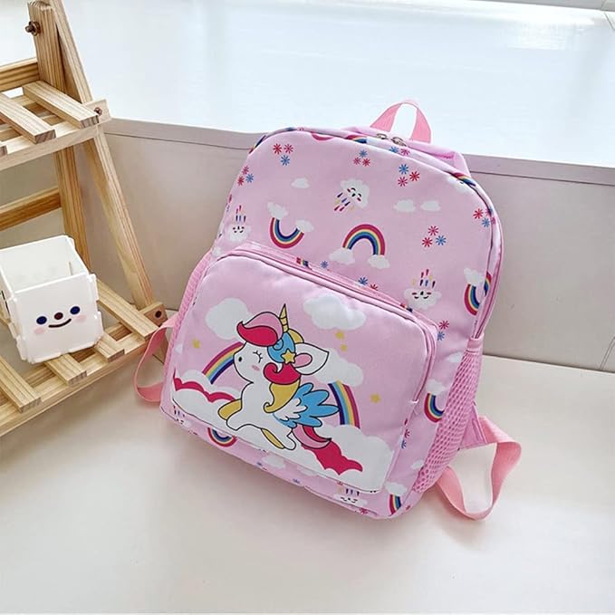POWOFUN13 inch Kids Toddler Preschool Travel Backpack Cute Cartoon Backpack For Girls Boys Baby