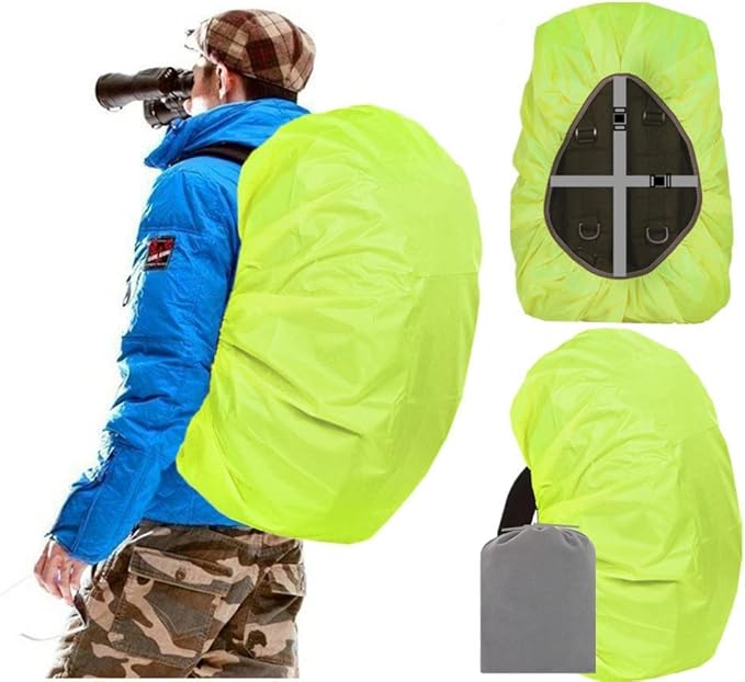 Joy Walker Waterproof Backpack Rain Cover, 12000mm Ultra-Waterproof, Upgraded Ultra-Strong Multilayers, Antislip Buckle Strap