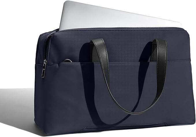 Away Everywhere Bag, Padded Laptop Sleeve, Water Resistant For Every Day Use, Removable Shoulder Strap, Daily Work Bag, Travel Essential Approved Personal Item, Navy Blue