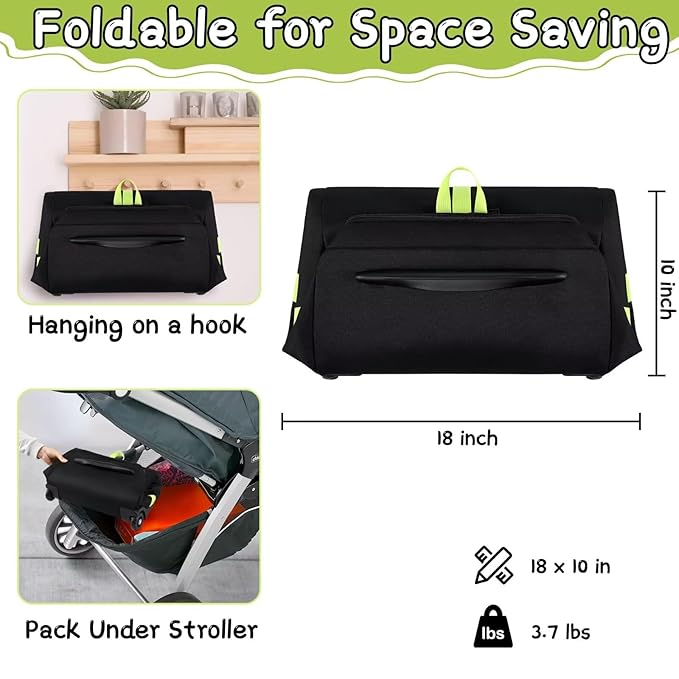 Baby Car Seat Travel Bag Fit Chicco Keyfit 35 and Anti-rebound Bar Base, Doona Car Seat Stroller and Base, Nuna Pipa Travel Bag, Infant Car Seat Bags for Air Travel, Doona Travel Bag