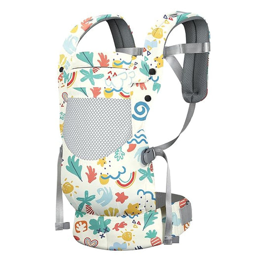 Newborn Baby Front Carrier Backpack, Toddler Baby Body Carrier, 7-66 Lbs Ergonomic Design, Lumbar Support, Lightweight