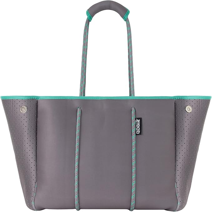 QOGiR Neoprene Multipurpose Beach Bag Tote with Inner Zipper Pocket … … … …
