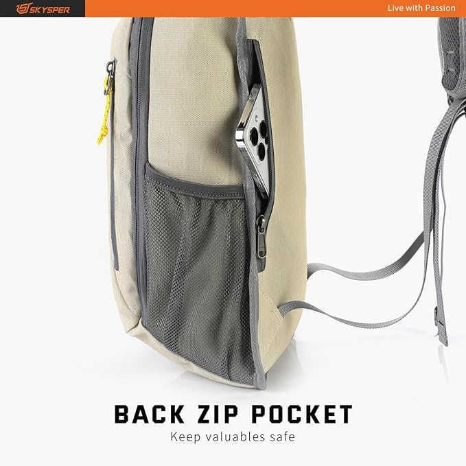 SKYSPER Small Daypack 10L Hiking Backpack Packable Lightweight Travel Day Pack for Women Men
