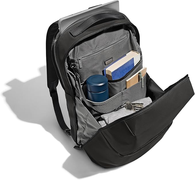 Away Everywhere Zip Backpack, Travel Backpack with Laptop Sleeve, Lightweight & Durable, Travel Essentials, Jet Black