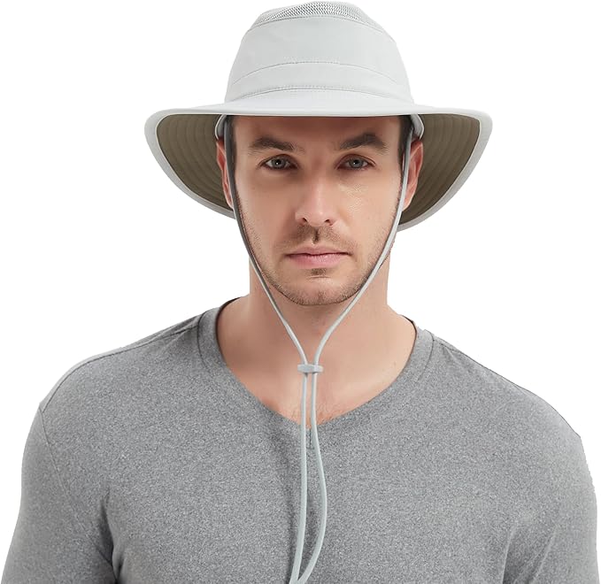 Cimarron Wide Brim Safari Sun Hat for Women & Men – UPF 50+ Outdoor Fishing Hat | Hiking, Running Travel Sun Protection Hat
