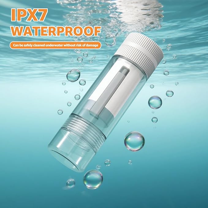 Portable Bidet for Travel, USB-C Rechargeable Handheld Sprayer with 525ml Expandable Water Tank, 3 Pressure Modes & 180° Rotatable Nozzle, IPX7 Waterproof Electric Bidet for Personal Hygiene