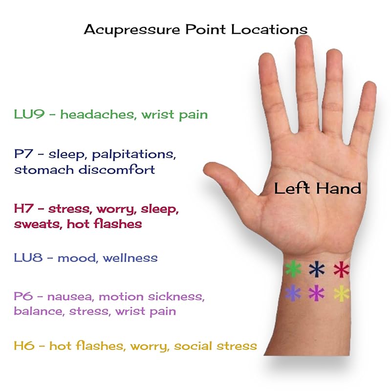 Motion Sickness Relief Acupressure Wristbands for Kids and Adults – Waterproof, Slip-On, Nausea Relief, Motion Sickness, Travel (2 Pack) (Rose, X-Large 9)