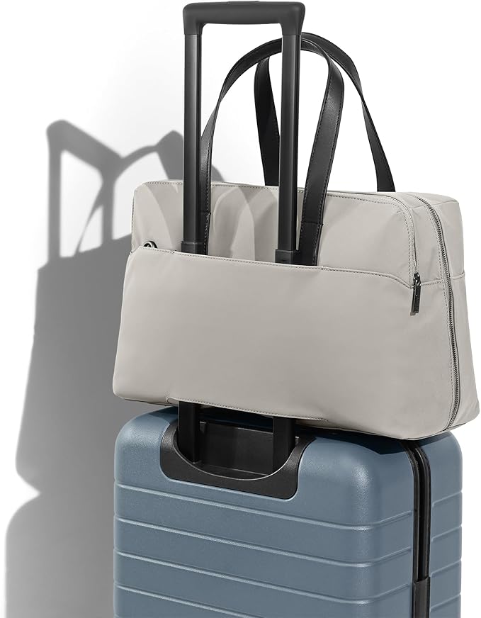 Away Everywhere Bag, Padded Laptop Sleeve, Water Resistant For Every Day Use, Removable Shoulder Strap, Daily Work Bag, Travel Essential Approved Personal Item, Cloud Gray