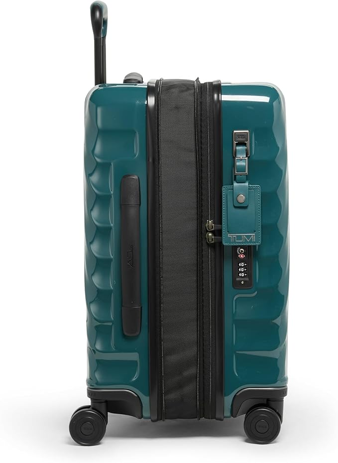 TUMI - 19 Degree International Expandable 4 Wheeled Carry-On - Hard Shell Suitcase - 21.8" X 14.0" X 9.0" - Lagoon