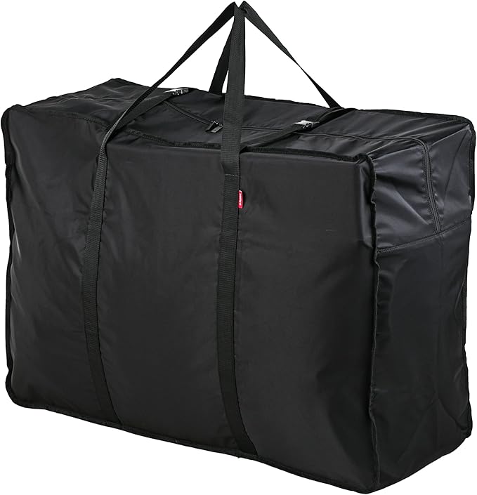 Plago Professional Quality Nylon Extra Large Duffel Bag, Lightweight Foldable Water Repellent, Cargo for Travel, Folding Bike, Tent Mattress Closet Storage (XXXL: 262L capacity (39""x28""x14.6""))