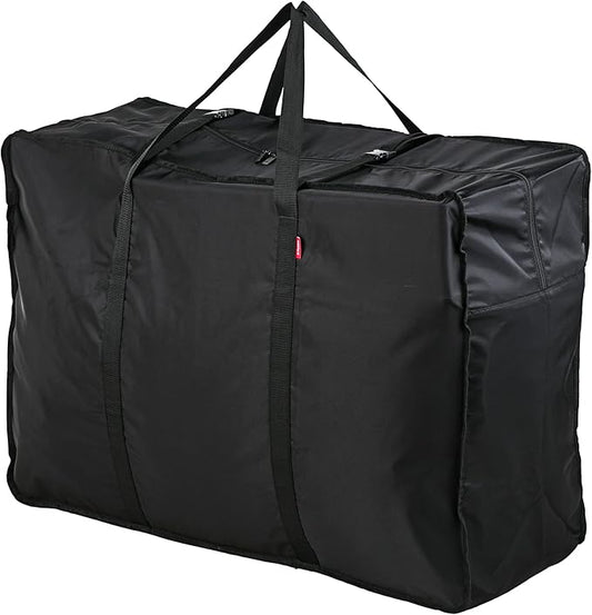 Plago Professional Quality Nylon Extra Large Duffel Bag, Lightweight Foldable Water Repellent, Cargo for Travel, Folding Bike, Tent Mattress Closet Storage (XXXL: 262L capacity (39""x28""x14.6""))