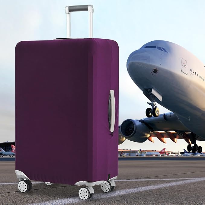 Travelkin Luggage Covers For Suitcase Tsa Approved,Suitcase Cover Protector Fit 18-32 Inch Luggage