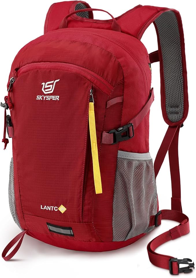 SKYSPER Small Hiking Backpack, 20L Lightweight Travel Backpacks Hiking Daypack for Women Men
