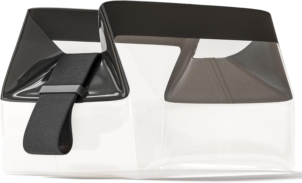 Cadence Parcel - Clear Dopp Kit with Magnetic Closure - Durable and Leak-Resistant Travel Toiletry Kit - Modular Design
