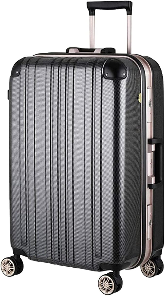 LEGEND WALKER Durable Aluminum Frame Hardside Luggage, 28-inch, Carbon, 5122-62-CB
