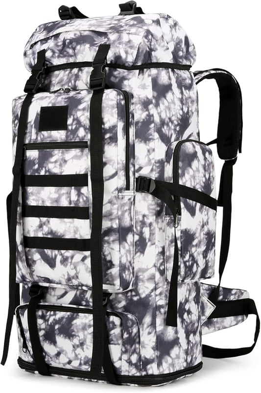 Hiking Backpack for Men 70L/100L Camping Backpack Military Rucksack Molle 3 Days Assault Pack for Climbing