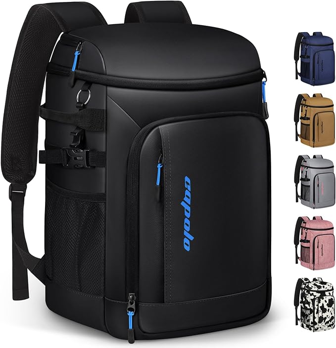 Capolo 36/45 Cans Cooler Backpack Insulated Waterproof for Women Men Lunch Backpack Coolers Leak Proof Soft Cooler Bags