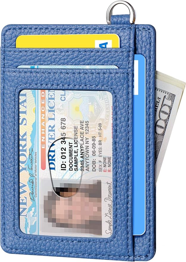 FurArt Slim Minimalist Wallet, Front Pocket Wallets, RFID Blocking, Credit Card Holder for Men & Women