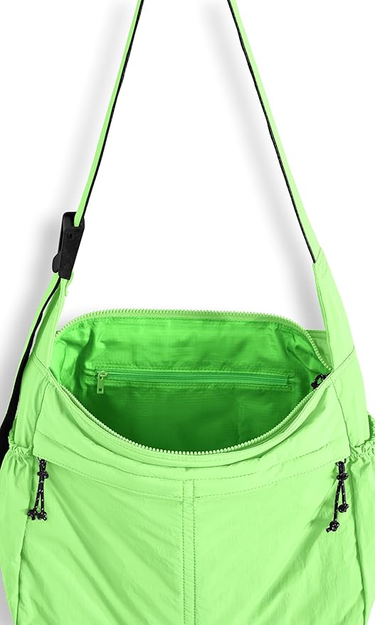 ODODOS 20L Crossbody Tote Bag Large Capacity Lightweight Hobo Shoulder Sling Bags for Gym Shopping Beach Travel